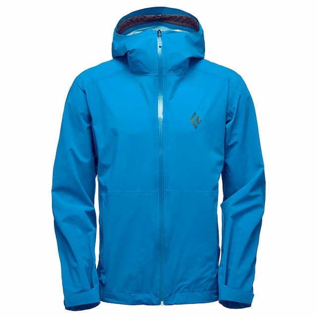 Black Diamond Stormline Stretch Rain Shell skaljacka (herr) - Kingfisher, XL