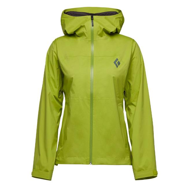 Black Diamond Stormline Stretch Rain Shell skaljacka (dam) - Aloe, S