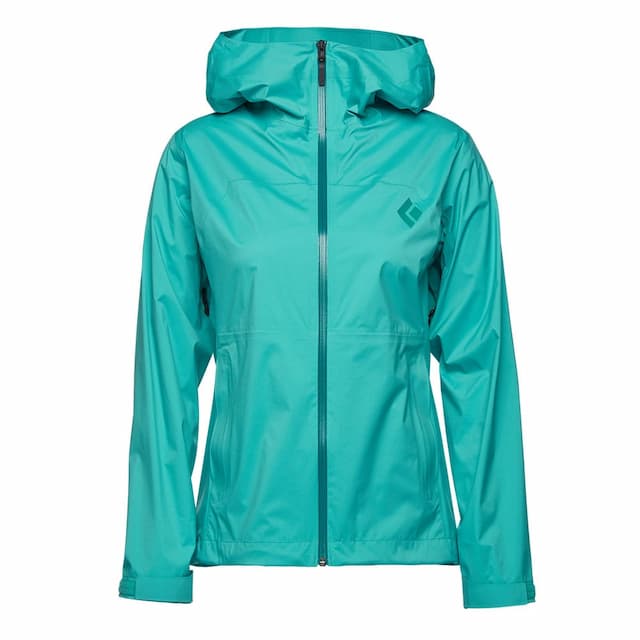 Black Diamond Stormline Stretch Rain Shell skaljacka (dam) - Dark Patina, L