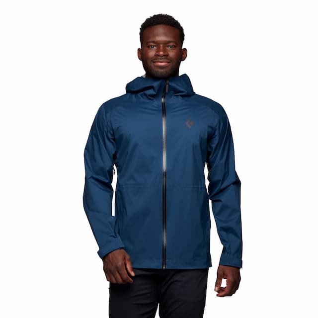Black Diamond Stormline Stretch Rain Shell skaljacka (herr) - Indigo, L