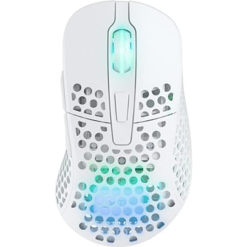 Xtrfy - M4 Wireless RGB vit - lager i Stockholm