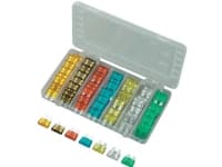TRU COMPONENTS Standard fladsikring 5 A, 7.5 A, 10 A, 15 A, 20 A, 25 A, 30 A 70 Teile