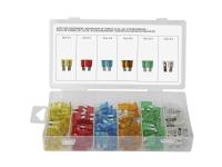 Toolland HAS08 Standard fladsikring 5 A, 10 A, 15 A, 20 A, 25 A, 30 A 120 stycken