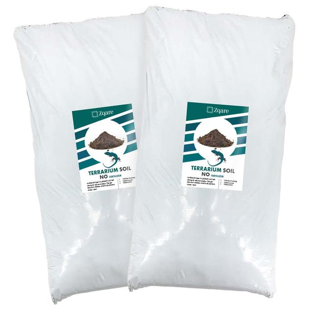 Zqare Terrarium Soil - Ogödslad jord - 100 L