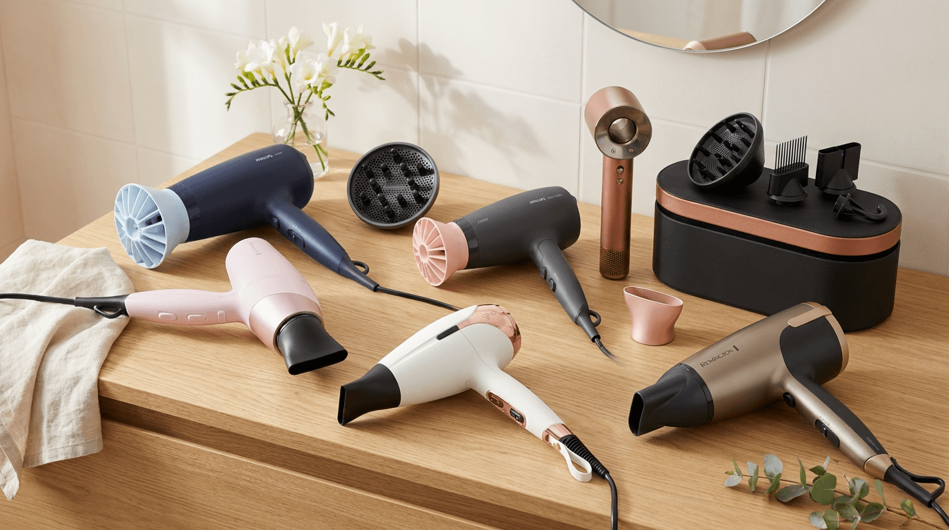Hårfön bäst i test – Jämför 6 modeller för vardag, styling och lockar